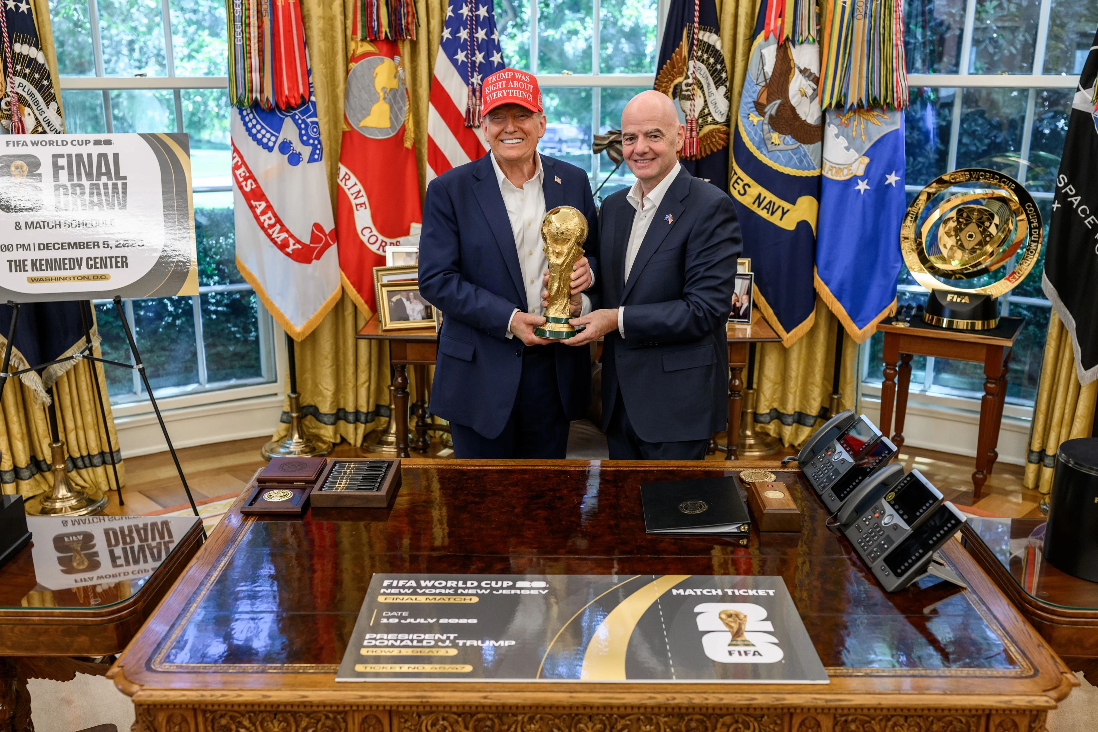 Infantino'dan siyasi hamle: FIFA, ilk "Barış Ödülü"nü Trump görüşmesi öncesinde duyurdu