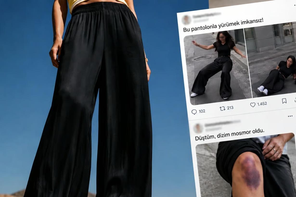 Inditex'in o pantolonu sosyal medyada gündem oldu!