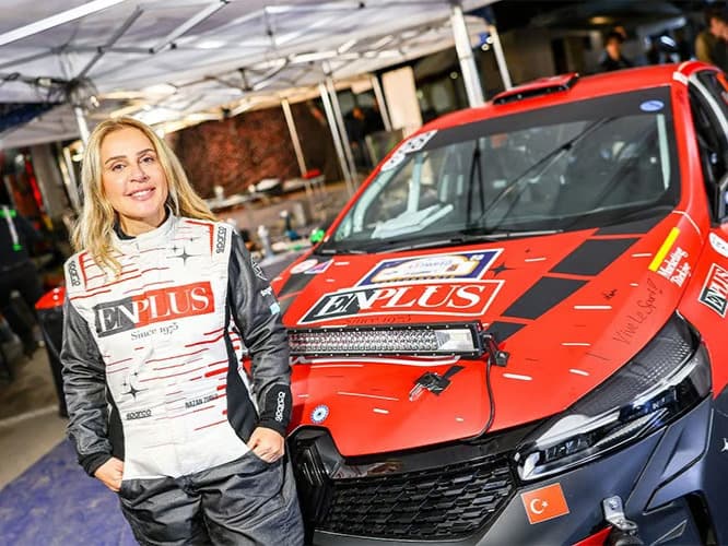 Nazan Zorlu, sezonu Roma Rallisi ile açıyor