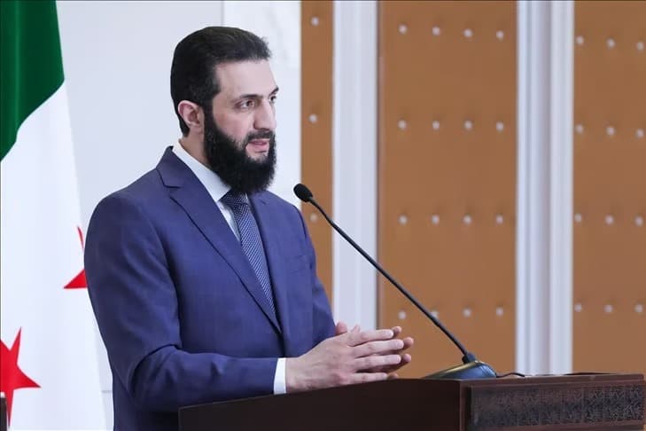 Şara'dan Lübnan açıklaması