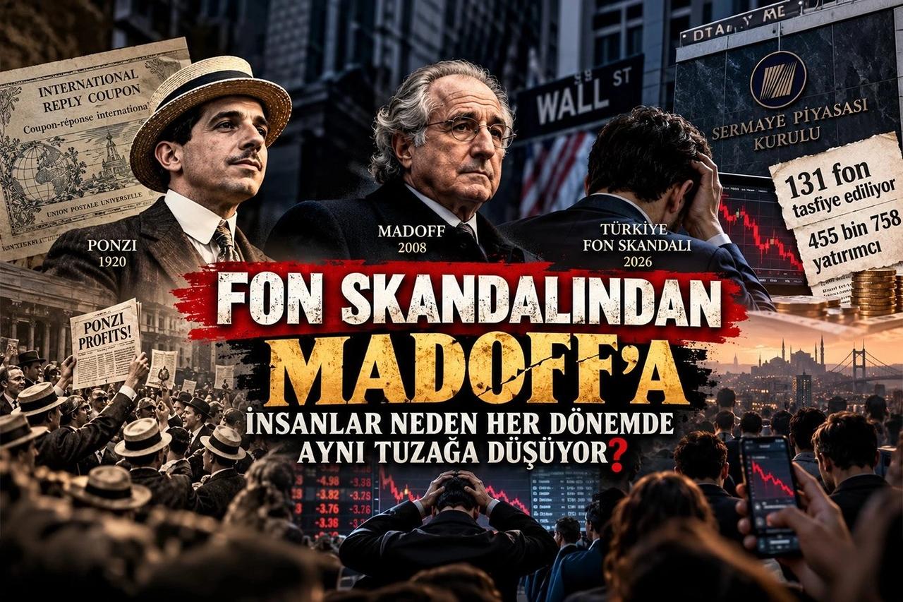 Fon Skandalından Madoff’a: İnsanlar Neden Her Dönemde Aynı Tuzağa Düşüyor?