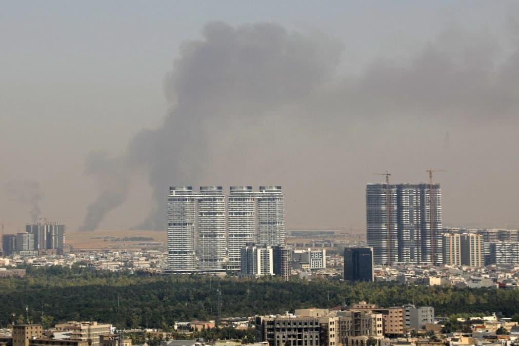 Erbil Havalimanı'nda patlama meydana geldi: İHA saldırısı iddiası