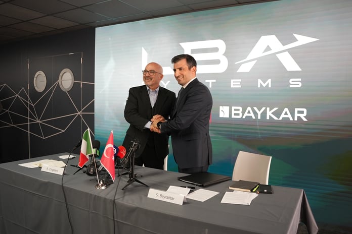 BAYKAR ve Leonardo yeni kurulan ortak girişim LBA SYSTEMS'i Paris AirShow'da duyurdu