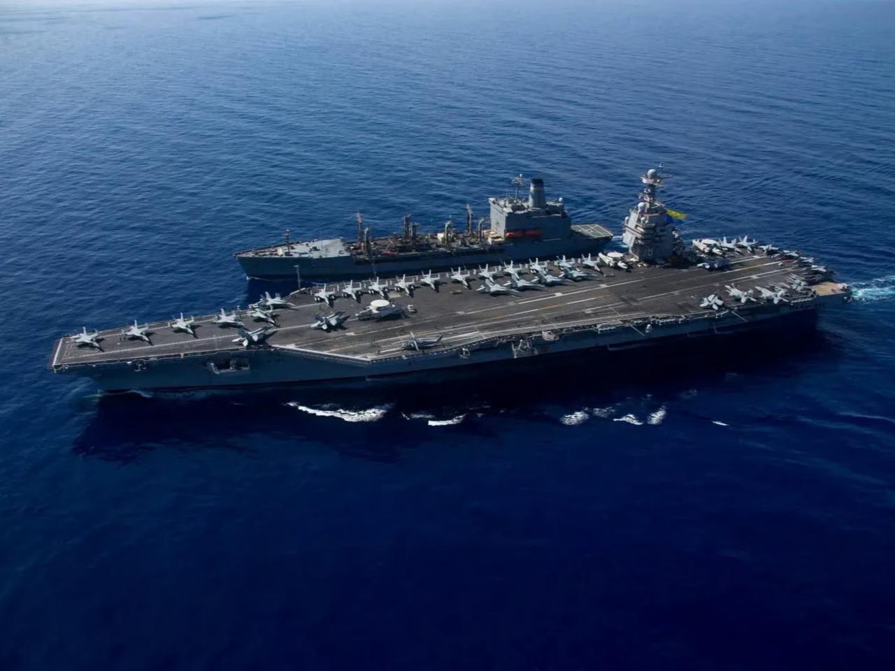 ABD, USS Gerald R. Ford’u Karayipler’e gönderdi