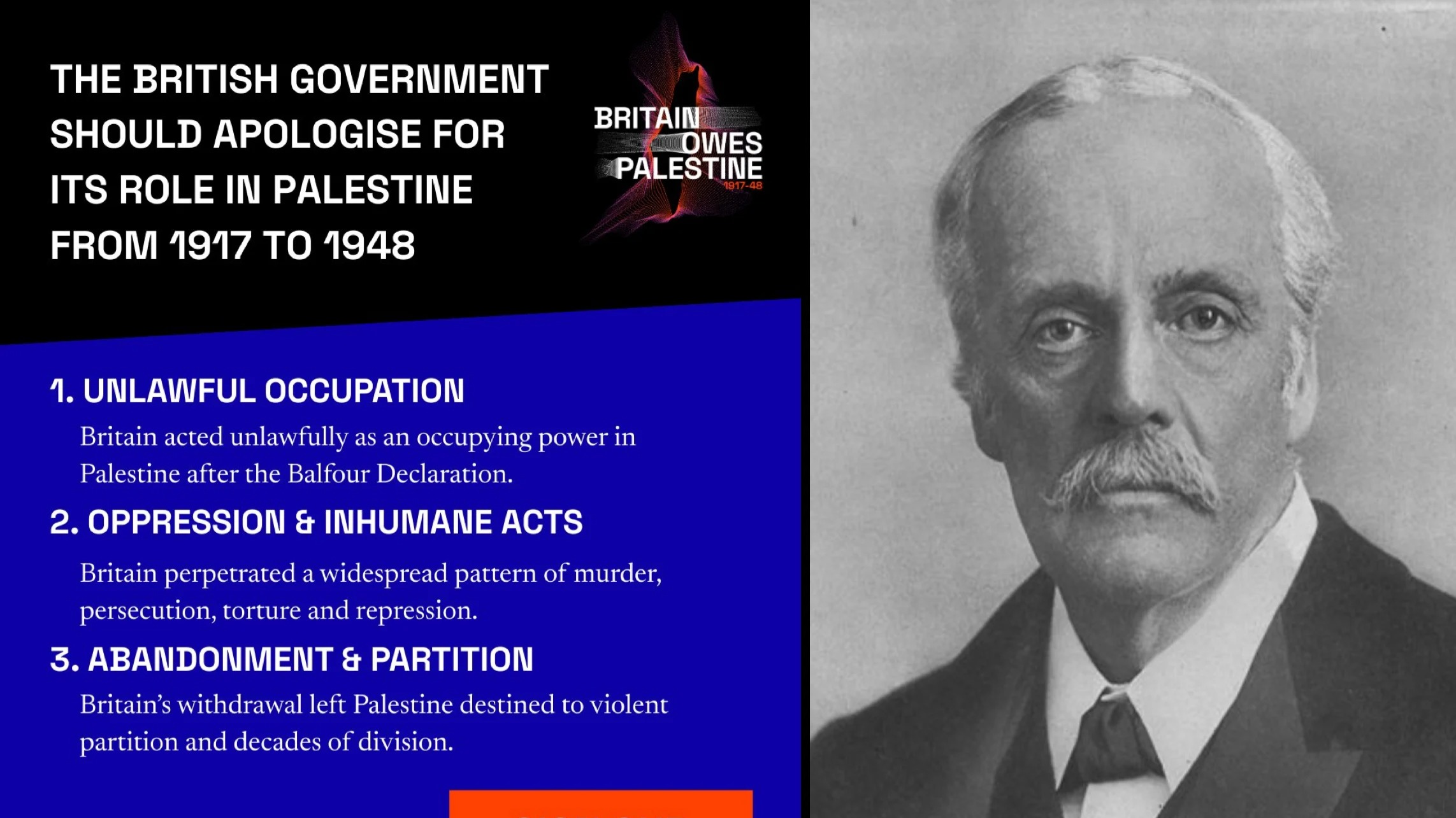 45 Lawmakers Call for a UK Apology for Balfour Declaration