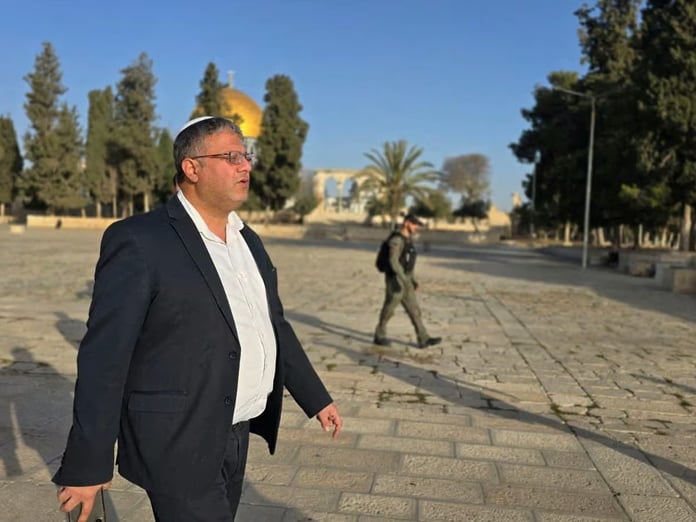 İsrail Güvenlik Bakanı Ben-Gvir'den Mescid-i Aksa'ya provokatif baskın