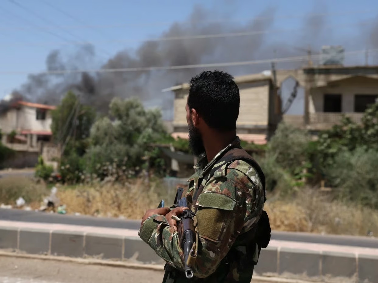 Israel Strikes Syria Tanks Amid Sweida Sectarian Clashes