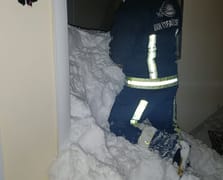 Van'da çığ felaketi! 1 ölü, 22 ev tahliye