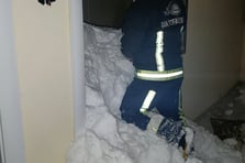 Van'da çığ felaketi! 1 ölü, 22 ev tahliye