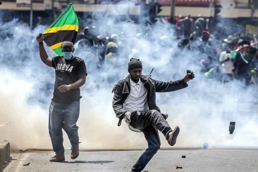 Tanzania Election Day Erupts in Violent Protests