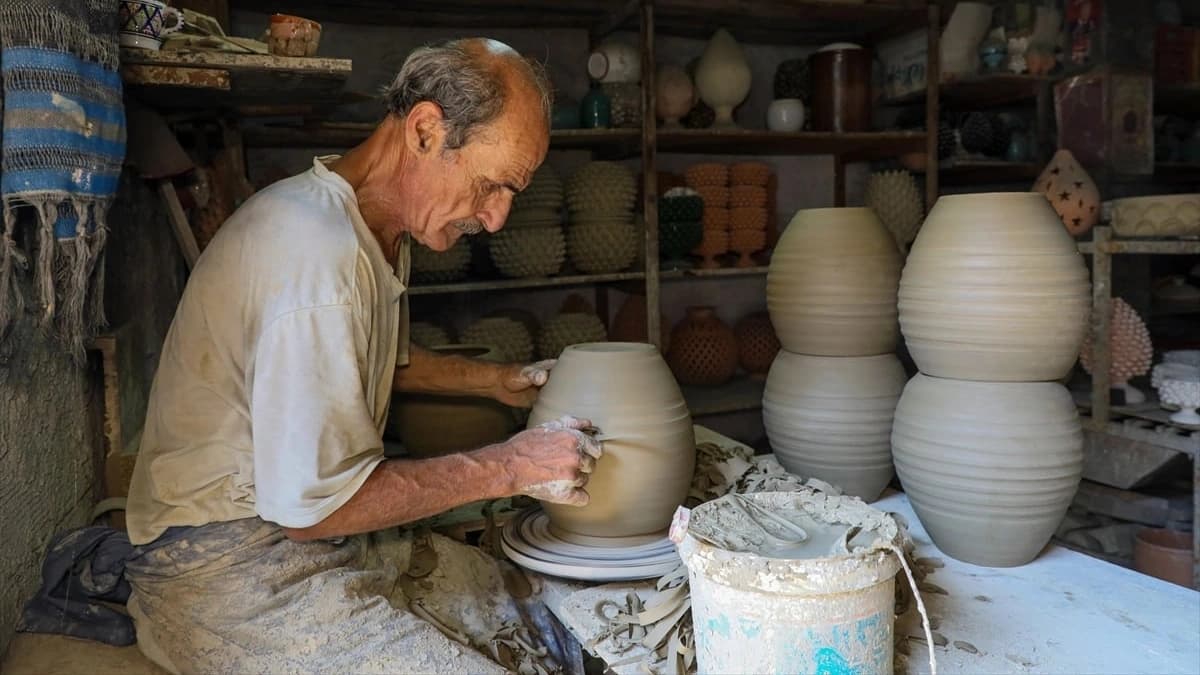 170 yıllık çömlekçilik geleneği yeni nesillerin ellerinde yaşatılıyor