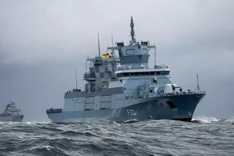 Alman Donanması, deniz tabanlı IRIS-T SLM’yi test etti