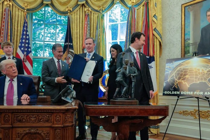 Trump, Altın Kubbe füze savunma sistemini tanıttı