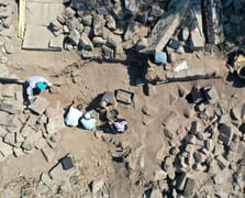 Manisa'daki Aigai Antik Kenti'nde Bereket Tanrıçası Demeter'in tapınağı bulundu