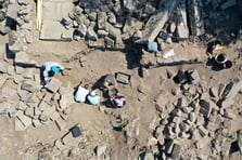 Manisa'daki Aigai Antik Kenti'nde Bereket Tanrıçası Demeter'in tapınağı bulundu