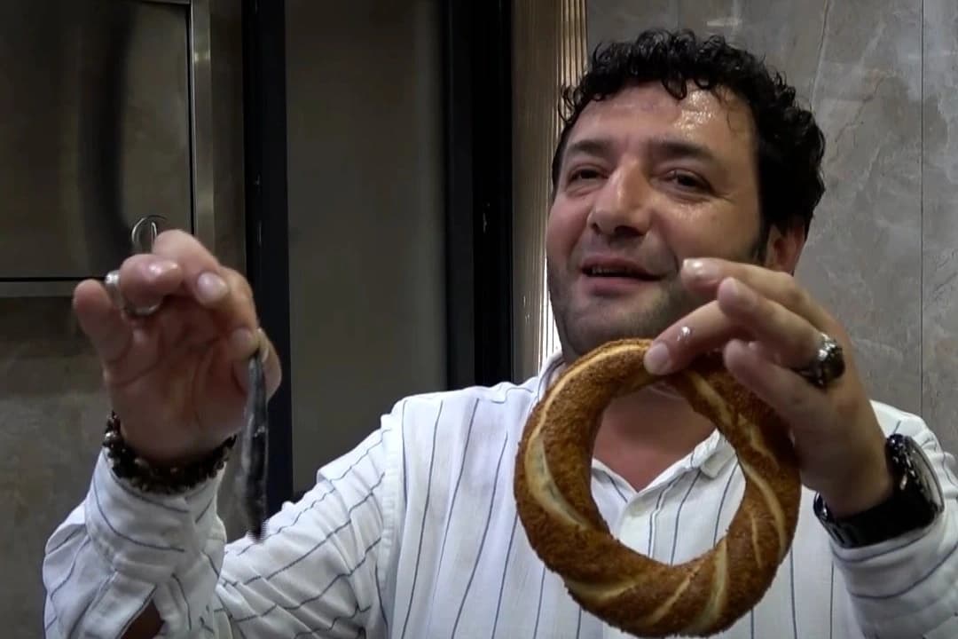 Ordu'da "hamsili simit" üretildi