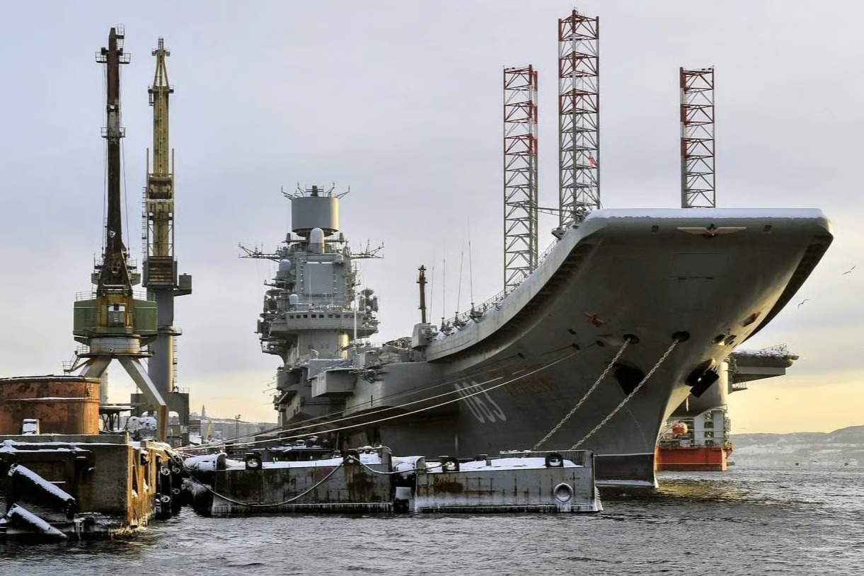 Russia Poised to Scrap Aging Aircraft Carrier Admiral Kuznetsov