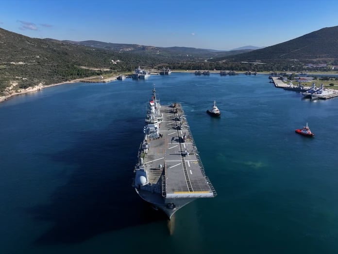 Anadolu Türk Deniz Görev Kuvveti, İzmir'den uğurlandı