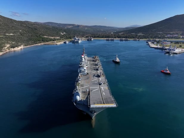 Anadolu Türk Deniz Görev Kuvveti, İzmir'den uğurlandı