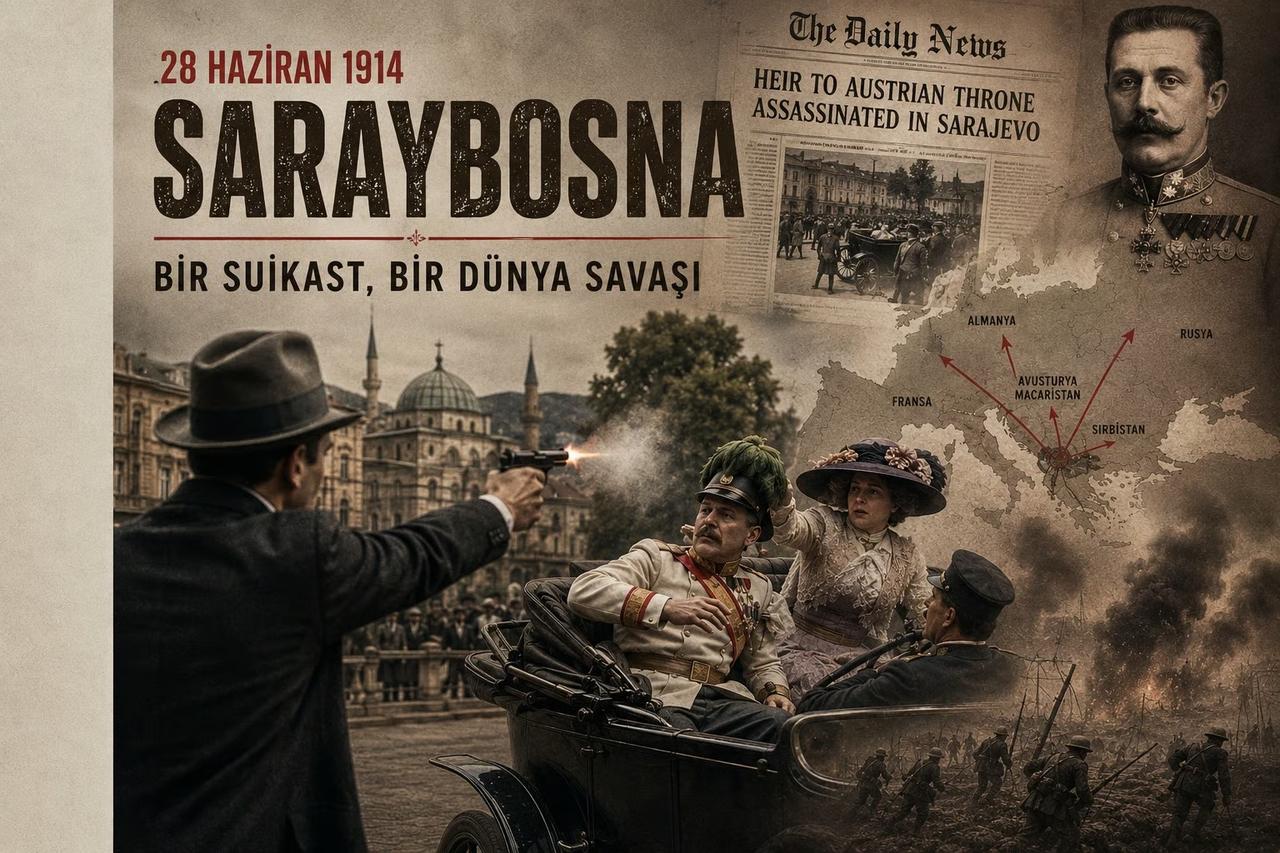 Bir kurşun dünyayı ateşe verdi: Franz Ferdinand Suikastı
