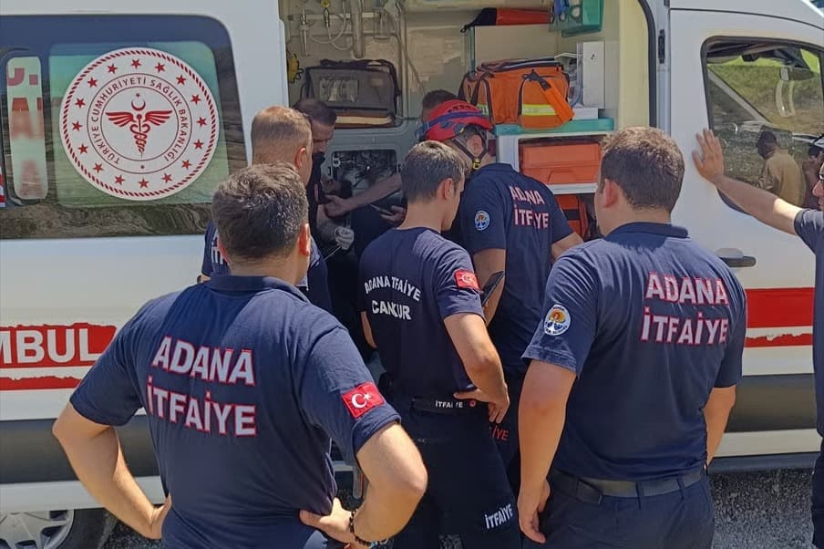 Yangın söndürme uçağı düştü