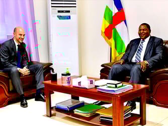 French Minister Visits Central African Rep. After 8 Years