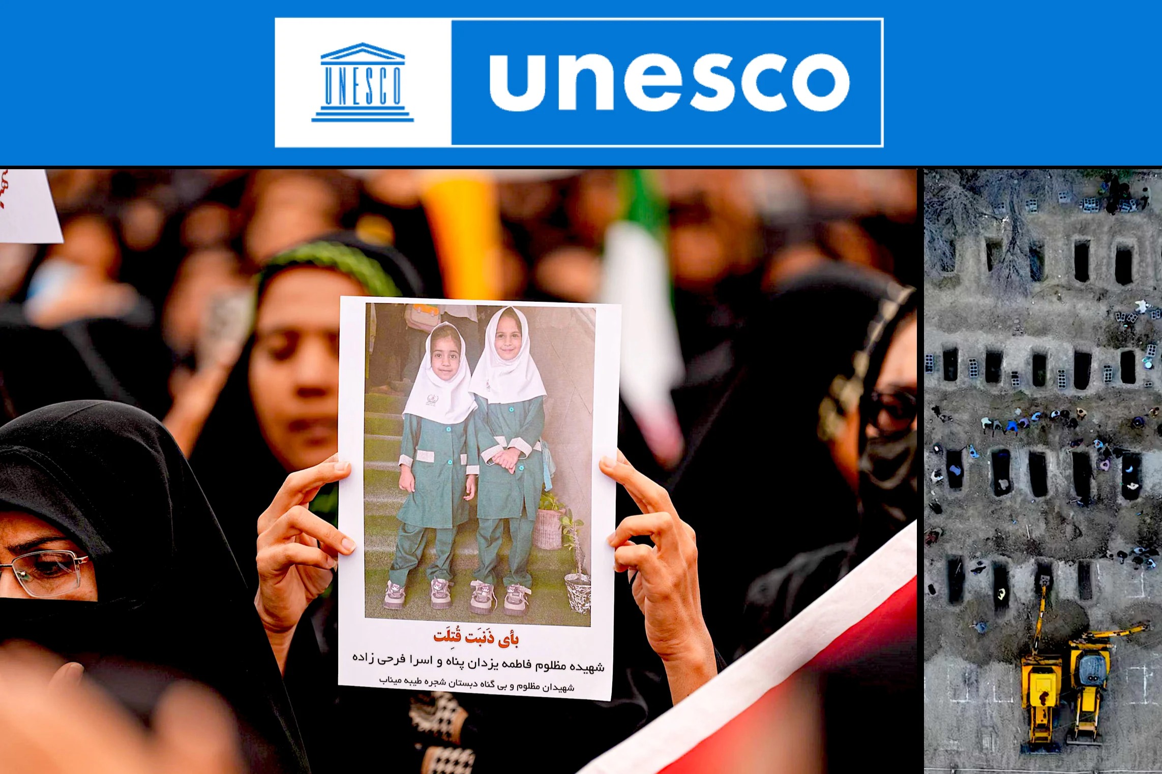 UNESCO Condemns US-Israel School Bombing that Killed 160