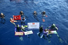 Birleşmiş Milletler "Sudaki Yaşam" savunucusu Şahika Ercümen, 10 yıl sonra Gazze için yeniden rekor kırdı