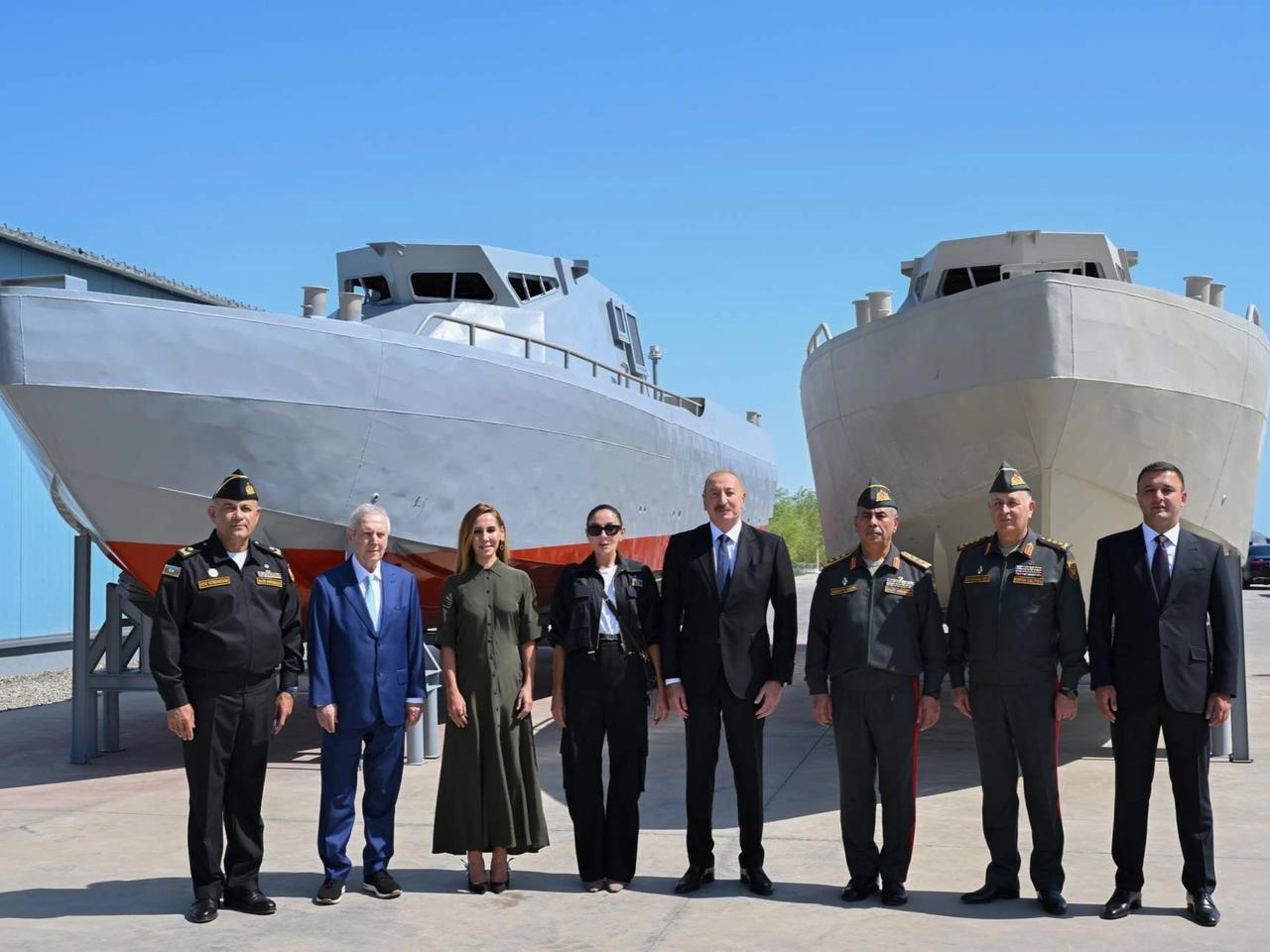 Azerbaycan Cumhurbaşkanı Aliyev’e SALVO ve KAYRA tanıtıldı