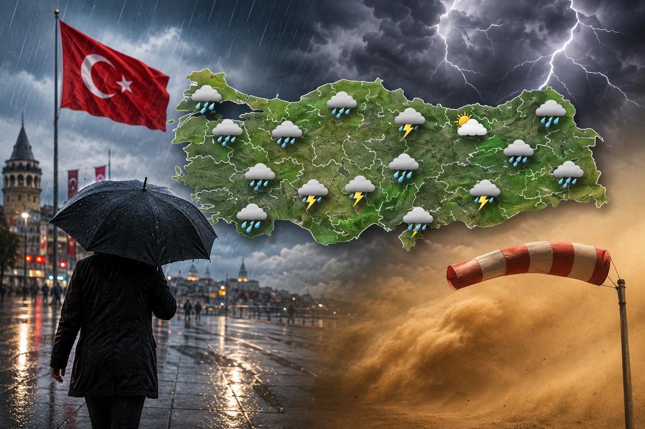 Meteoroloji'den 30 Ağustos uyarısı: O saatlerde sağanak var!