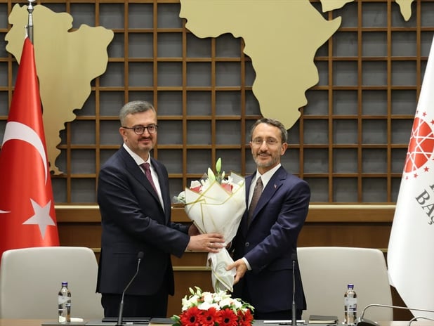 İletişim Başkanlığı'nda devir teslim töreni