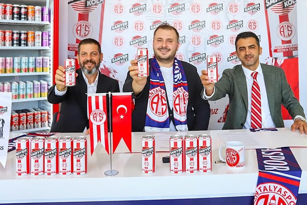 Antalyaspor'un yeni içecek sponsoru Sarıyer Kola