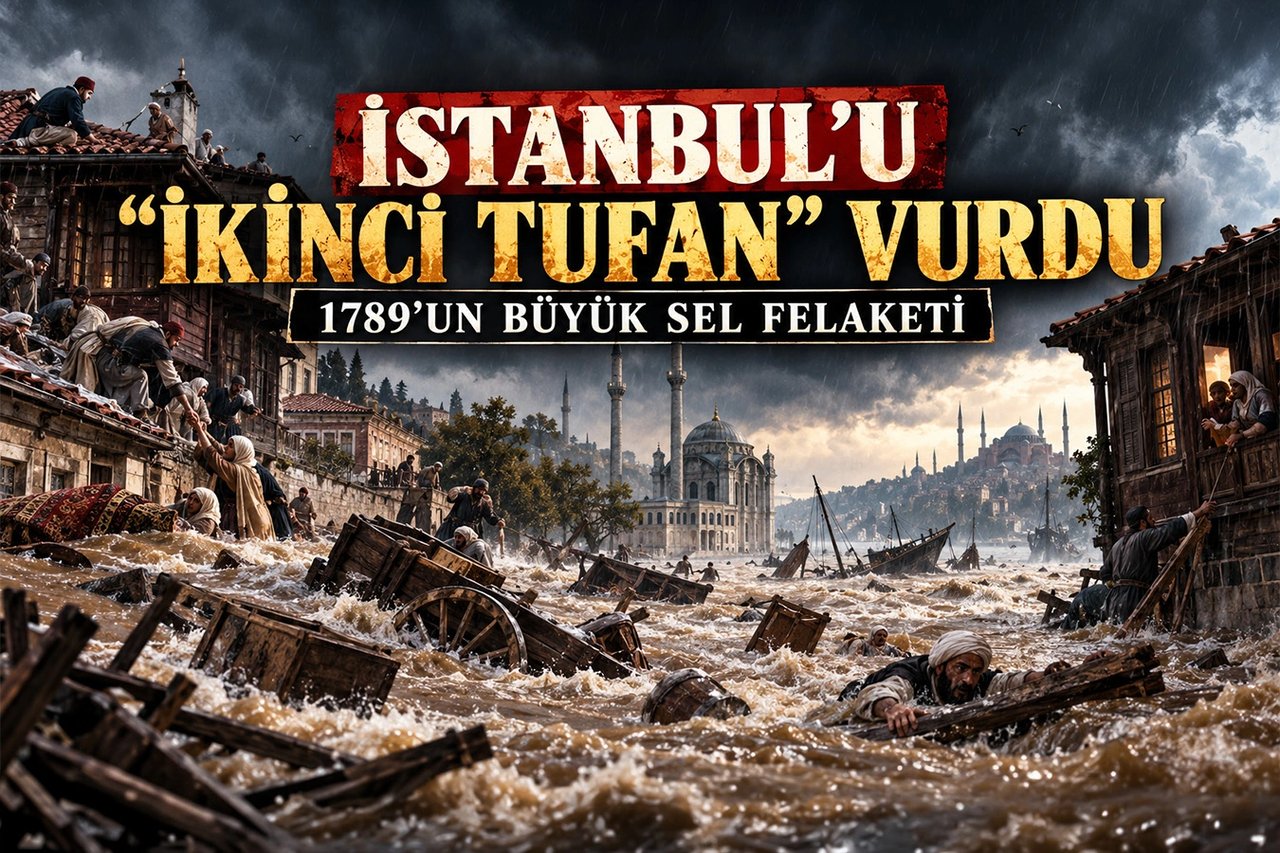 İstanbul'u "ikinci tufan" vurdu: 1789'un büyük sel felaketi