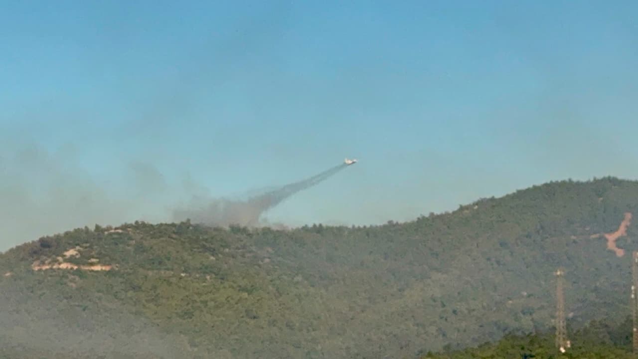 Milas'ta orman yangını kabusu: Bin 120 kişi tahliye edildi, havadan ve karadan seferberlik sürüyor