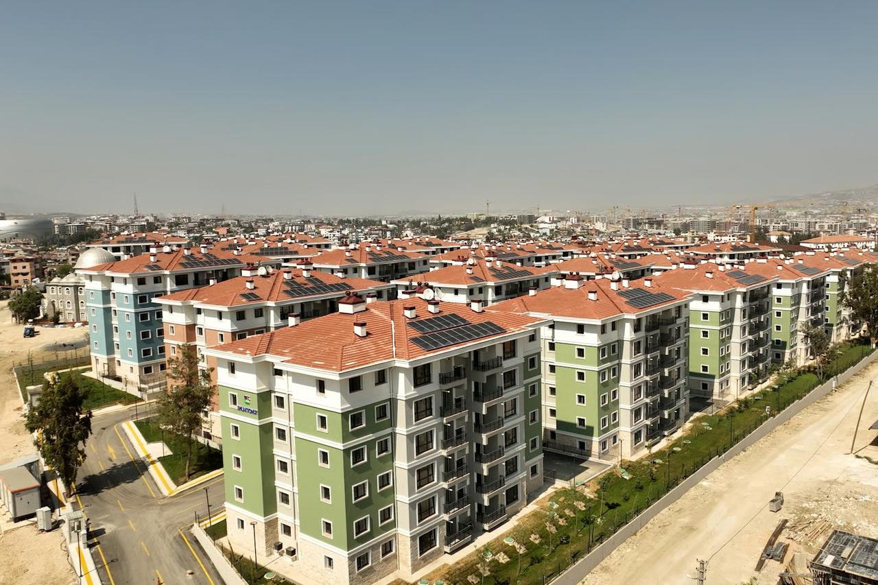 Hatay'da 500 Evler inşaatı tamamlandı