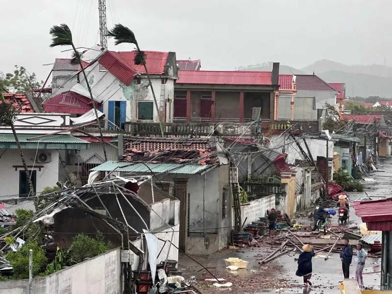 Vietnam'ı Bualoi Tayfunu ile mücadele ediyor