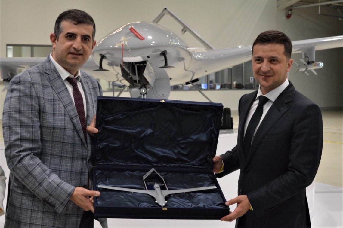 Ukrayna Devlet Başkanı Zelenski 2019 yılında Baykar'ı ziyaret etmişti