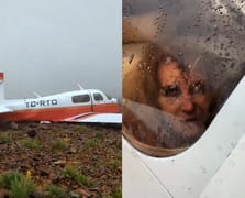 Kaçkar Dağları'nda düşen uçağın enkazına ulaşıldığı anın görüntüleri ortaya çıktı