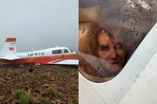 Kaçkar Dağları'nda düşen uçağın enkazına ulaşıldığı anın görüntüleri ortaya çıktı