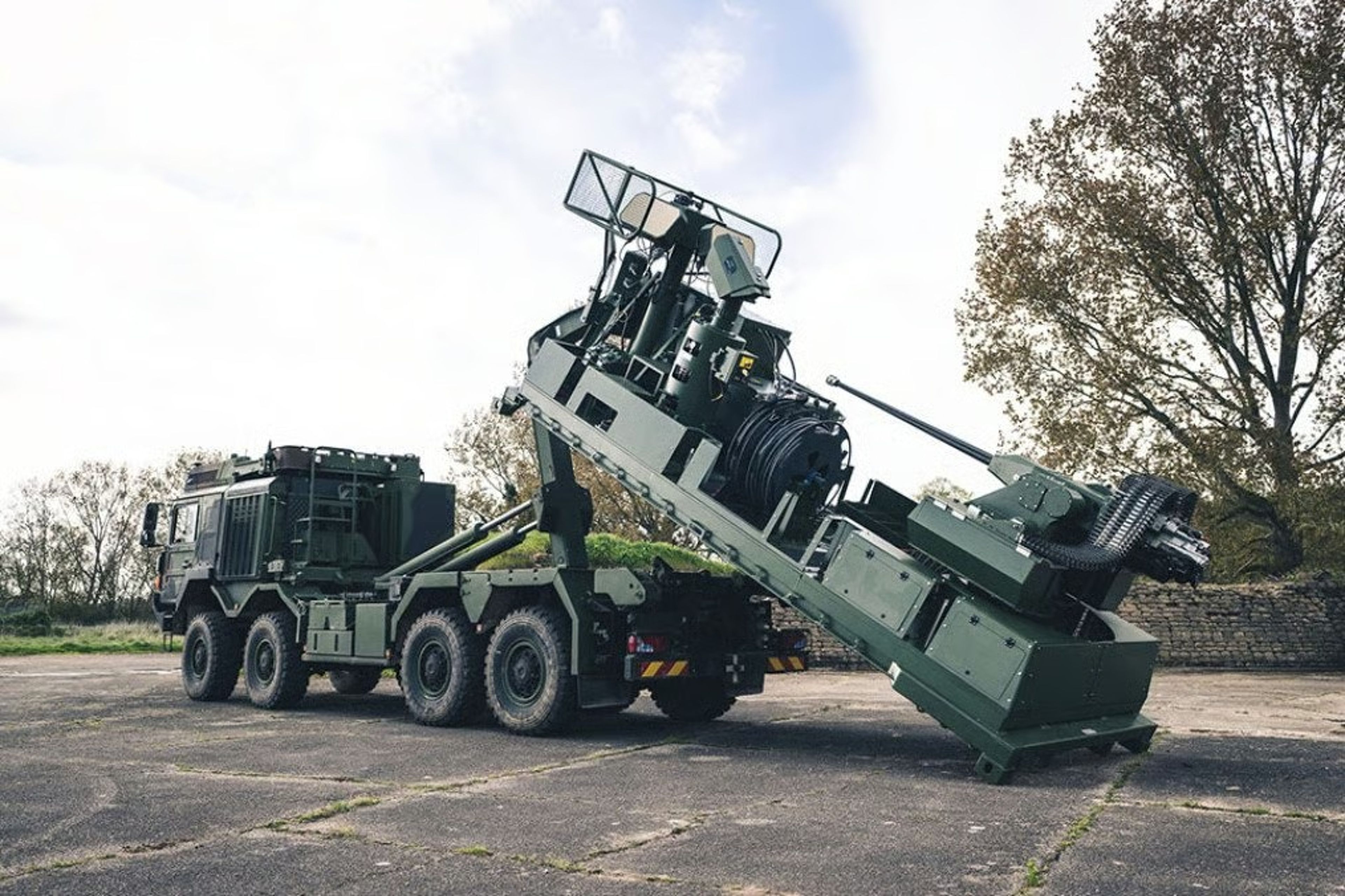 Birleşik Krallık üretimi Terrahawk Paladin drone-avcı sistemi, Ukrayna’da ilk kez görüntülendi
