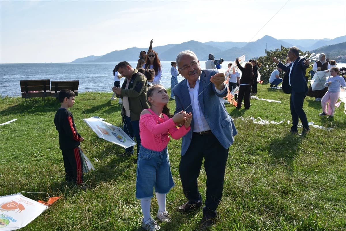 Ordu semaları uçurtmalarla süslendi