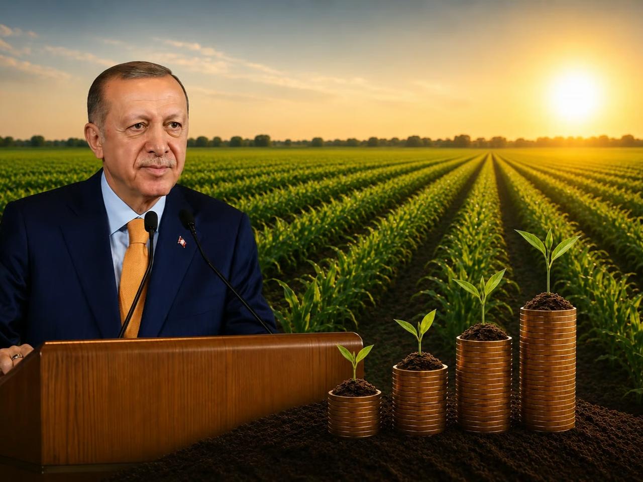 Cumhurbaşkanı Erdoğan yeni tarım desteklerini duyurdu!