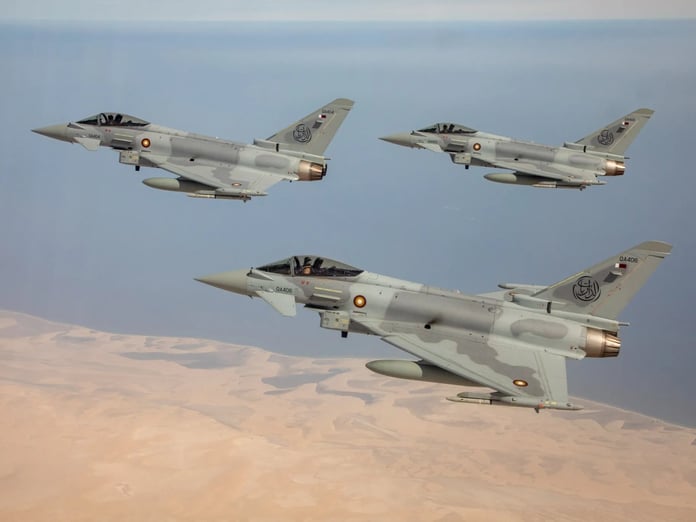 Türkiye, Katar’dan ikinci el Eurofighter Typhoon uçakları almayı planlıyor