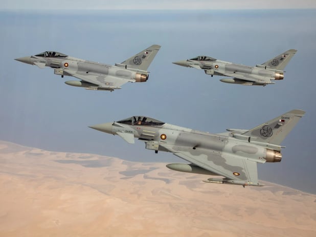 Türkiye, Katar’dan ikinci el Eurofighter Typhoon uçakları almayı planlıyor