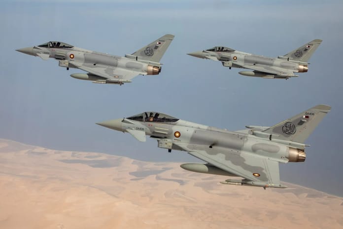 Türkiye, Katar’dan ikinci el Eurofighter Typhoon uçakları almayı planlıyor