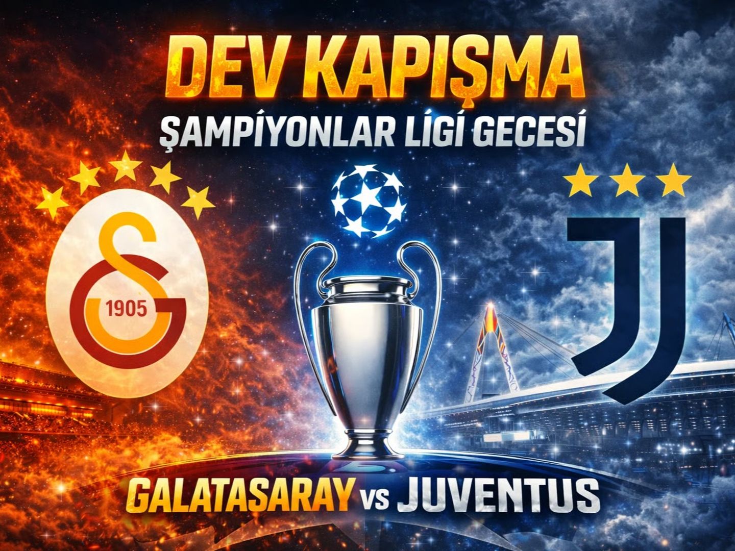 Galatasaray Juventus maçı ne zaman? Şampiyonlar Ligi play off Galatasaray Juventus maçı saat kaçta?