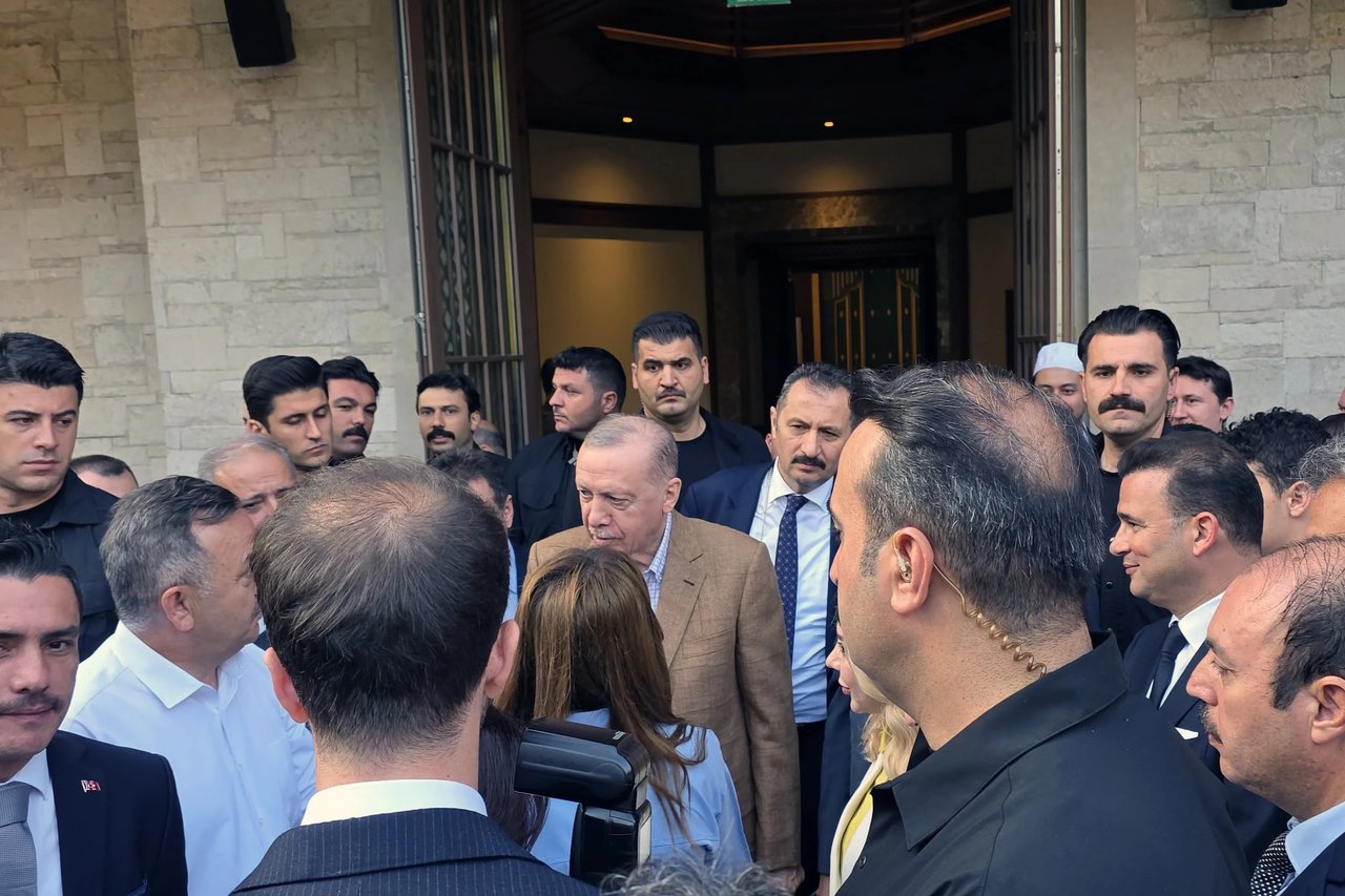 Cumhurbaşkanı Erdoğan Bayram Namazı'nı Marmaris'te kıldı