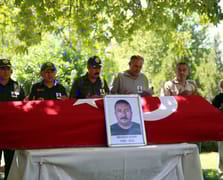 Şehit olan orman işçisi İbrahim Demir için tören düzenlendi