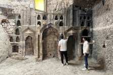 Nevşehir'de odunluk 600 yıllık ibadethane çıktı