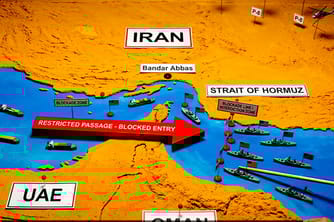 Iran Blocks Strait of Hormuz Again Over U.S. Blockade